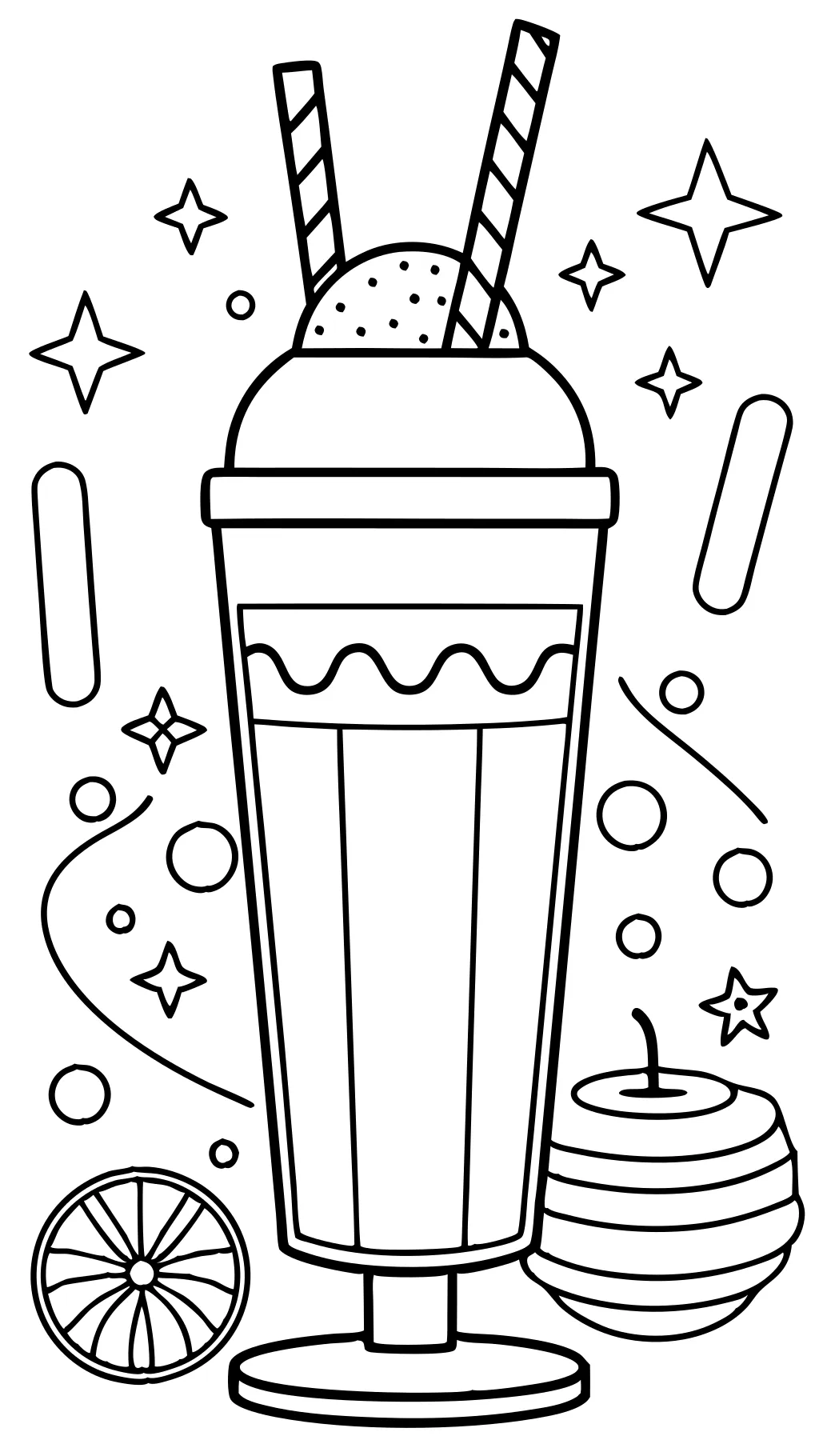 drink coloring pages